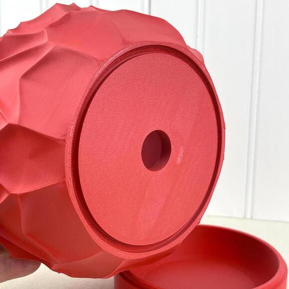 Modern Geometric Planter Pot, Vessel Planter Pot, Small Indoor Flower Pot - Picture 6 of 10